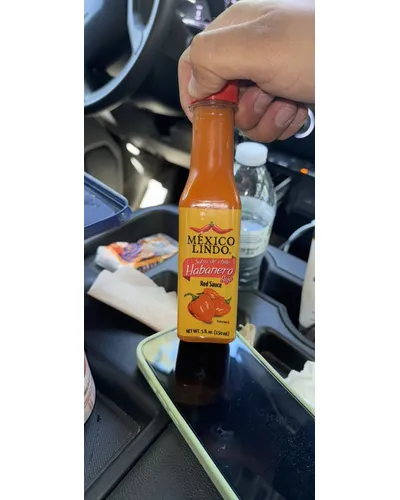 Photo of Red Habanero Hot Sauce, Extra Hot by Castillo Salsas