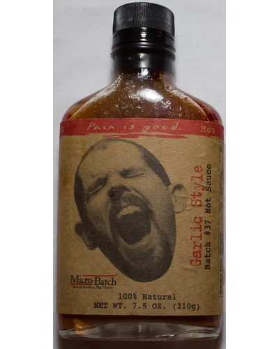 Photo of Batch #37 Garlic Style Hot Sauce by Pain Is Good