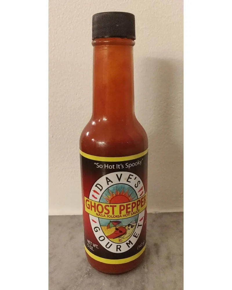 Photo of Ghost Pepper Naga Jolokia Hot Sauce by Dave's Gourmet