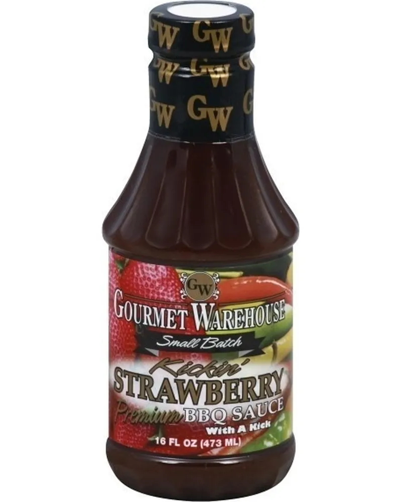 Photo of BBQ Sauce, Kickin' Strawberry by Gourmet Warehouse