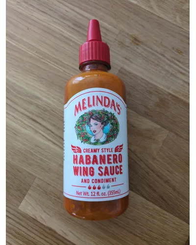 Photo of Creamy Style Habanero Wing Sauce and Condiment by Melinda's