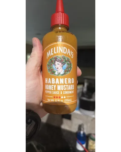 Photo of Habanero Honey Mustard Pepper Sauce & Condiment by Melinda's