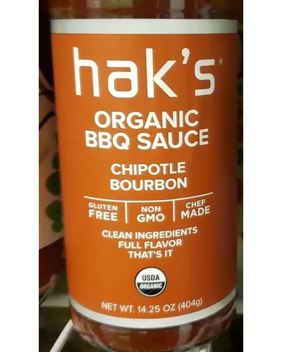 Photo of Chipotle Bourbon Organic BBQ Sauce by Hak's