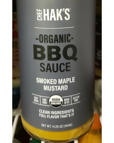 Photo of Smoked Maple Mustard Organic BBQ Sauce by Hak's