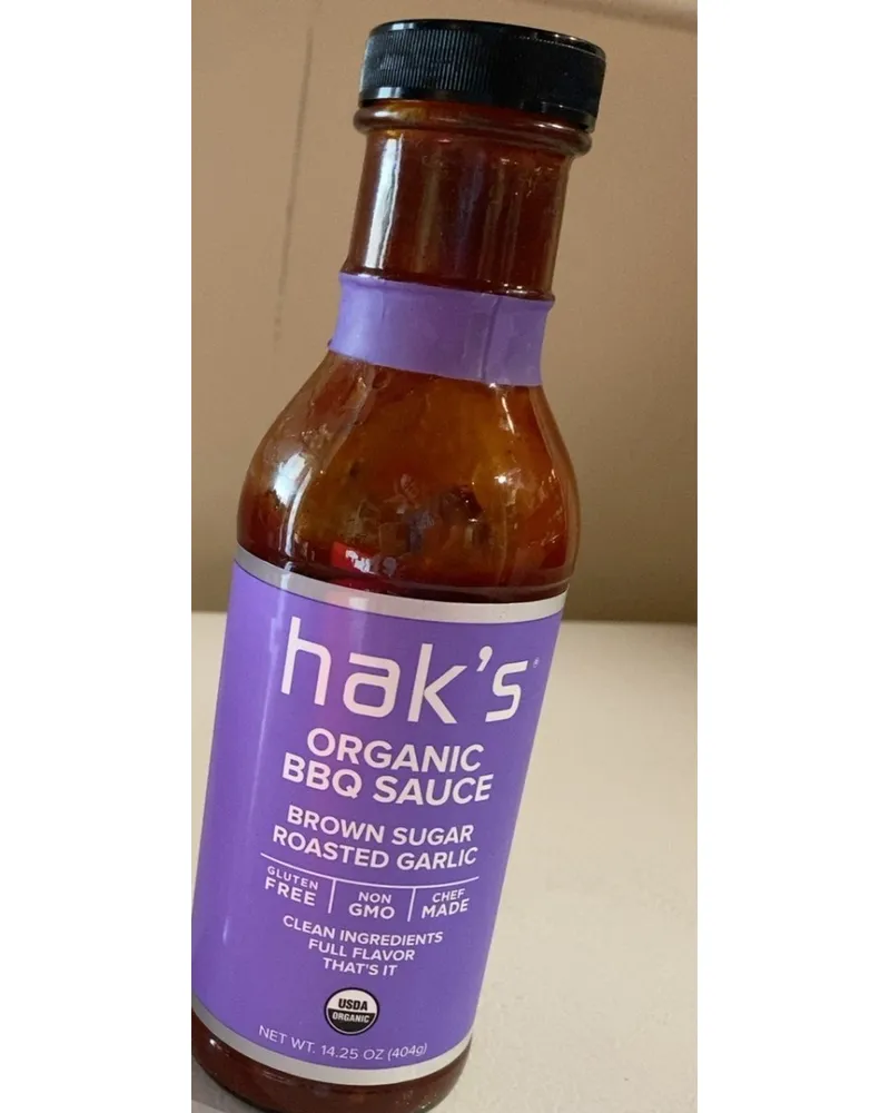 Photo of Brown Sugar Roasted Garlic Organic BBQ Sauce by Hak's