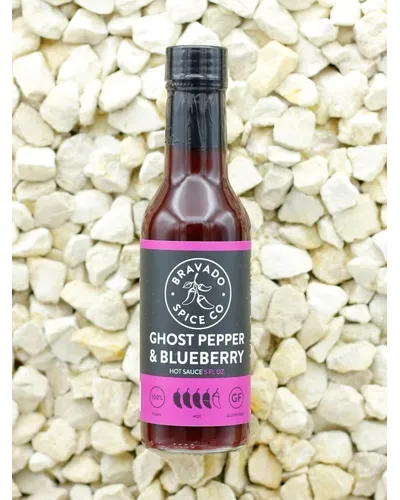 Photo of Ghost Pepper & Blueberry Hot Sauce by Bravado Spice Co