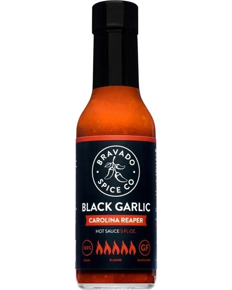 Photo of Black Garlic Carolina Reaper Hot Sauce by Bravado Spice Co