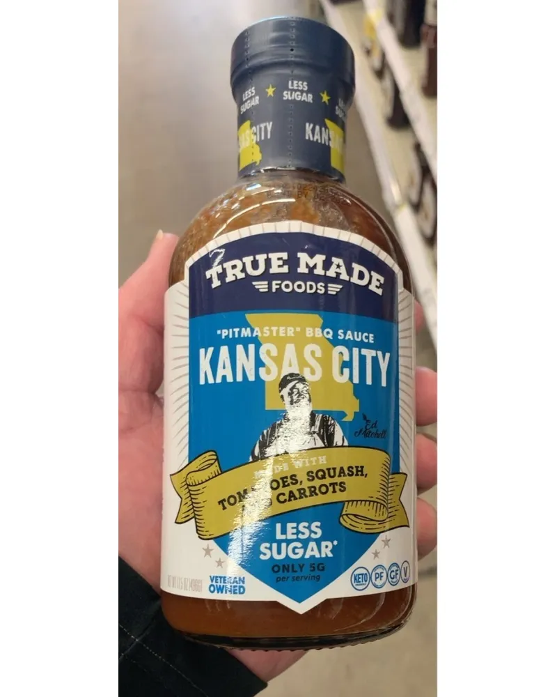Photo of Kansas City "pitmaster" BBQ Sauce by True Made Foods