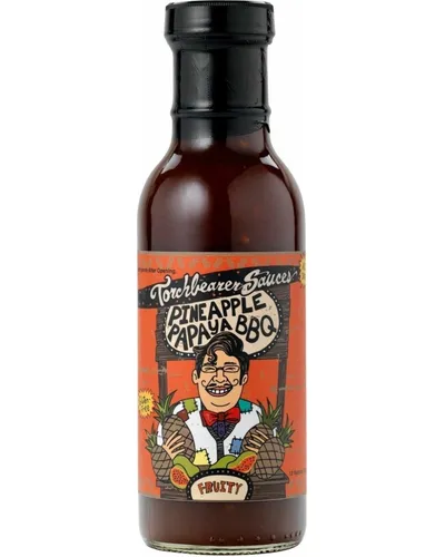 Photo of Fruity Pineapple Papaya BBQ Sauce by Torchbearer Sauces
