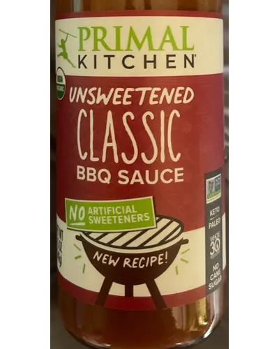 Photo of Unsweetened Classic BBQ Sauce by Primal Kitchen