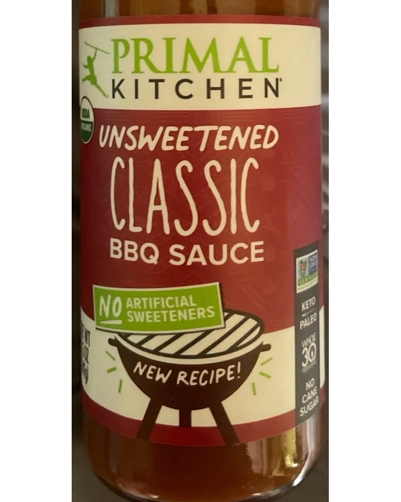 Photo of Unsweetened Classic BBQ Sauce by Primal Kitchen