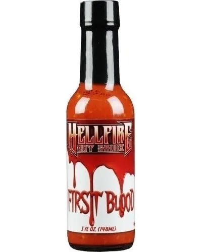 Photo of Hellfires first blood hot sauce by Hellfire Hot Sauce