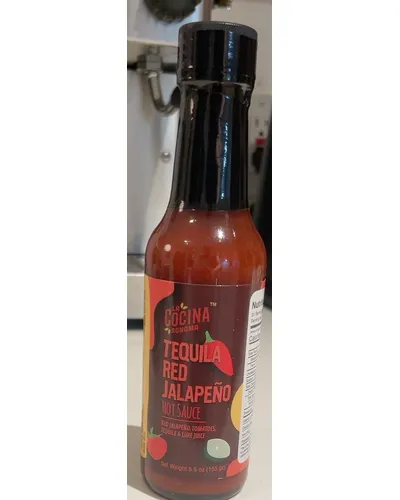 Photo of Tequila Red Jalapeno Hot Sauce by La Cocina Sonoma