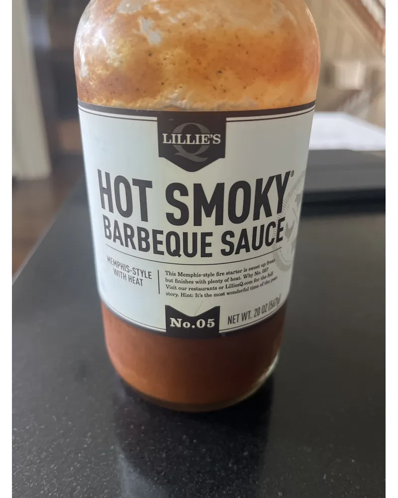 Photo of No. 05 Memphis-Style with Heat Hot Smoky Barbeque Sauce by Lillie's Q