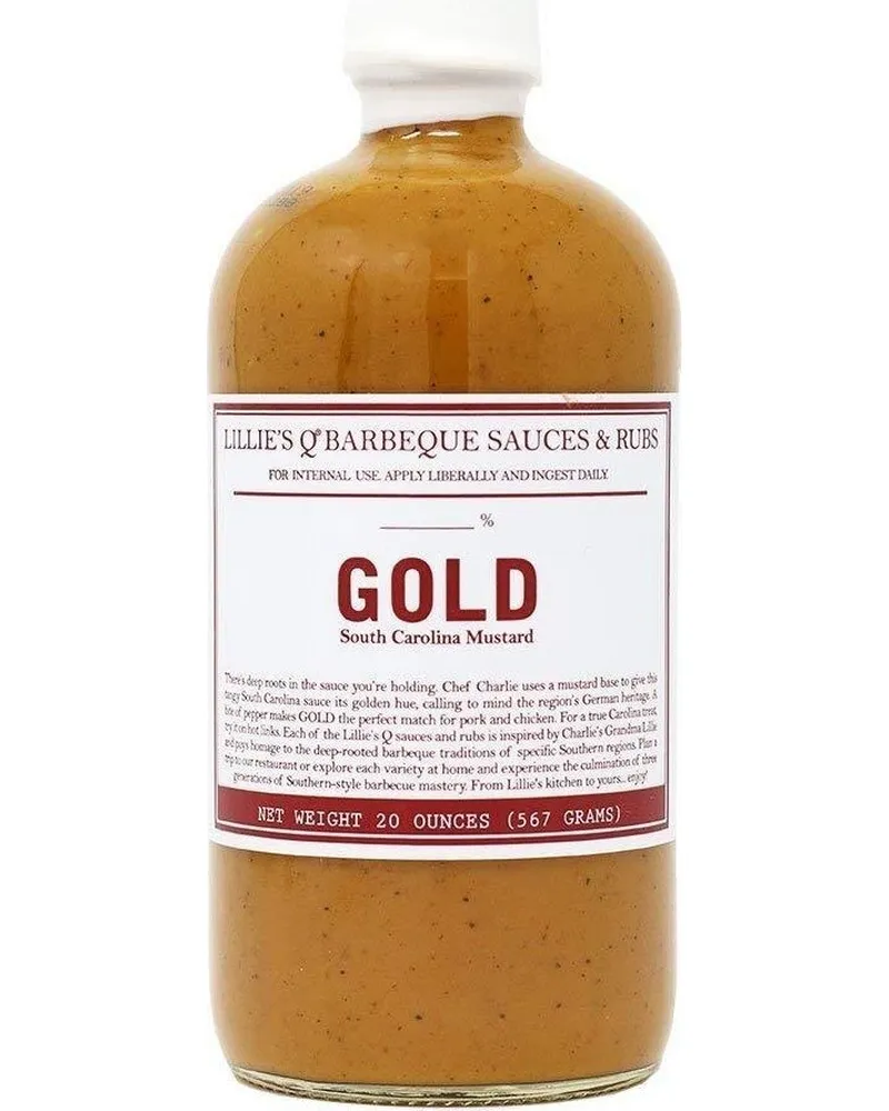Photo of No. 27 South Carolina Mustard Gold Barbeque Sauce by Lillie's Q