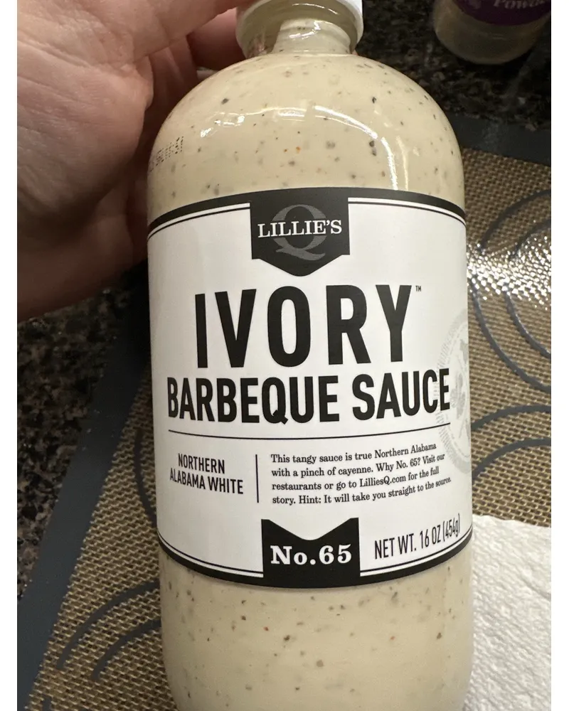 Photo of No. 65 Northern Alabama White Ivory Barbeque Sauce by Lillie's Q