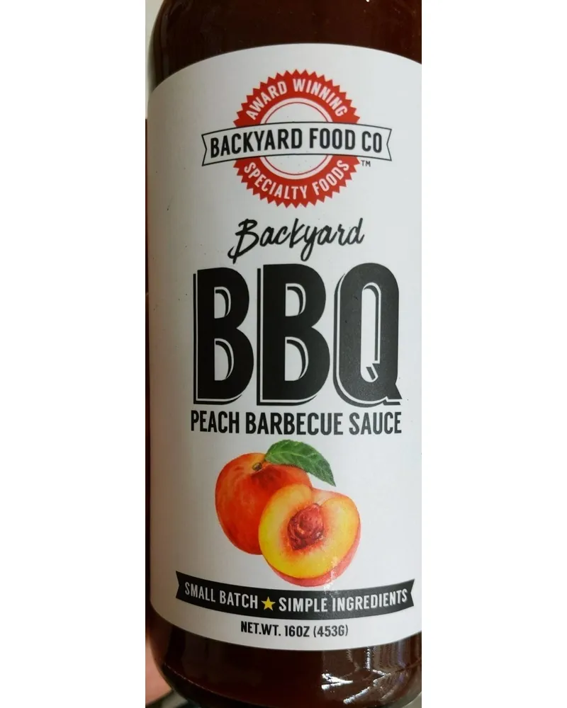 Photo of Peach Barbecue Sauce by Backyard Food Co