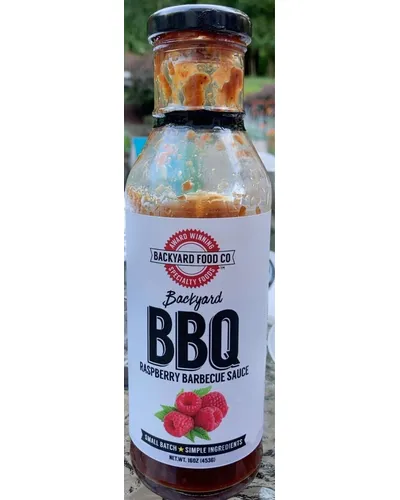 Photo of Raspberry Barbecue Backyard BBQ Sauce by Backyard Food Co
