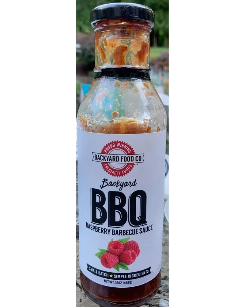 Photo of Raspberry Barbecue Backyard BBQ Sauce by Backyard Food Co