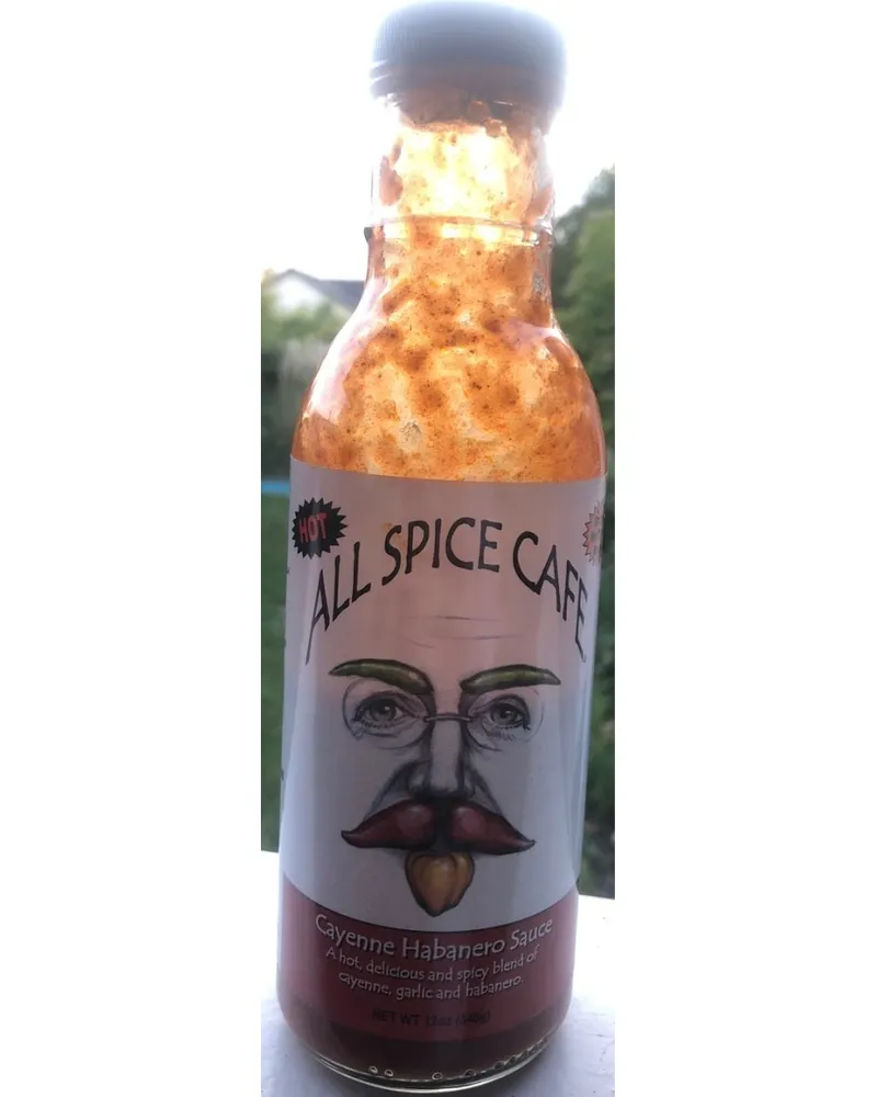 Photo of Cayenne Habanero Sauce by All Spice Cafe