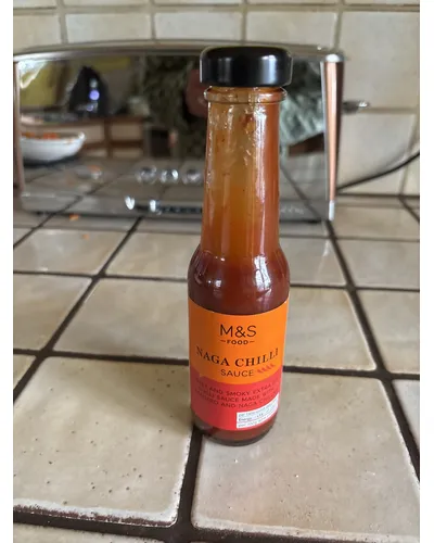 Photo of extra hot chilli sauce by Marks & Spencer