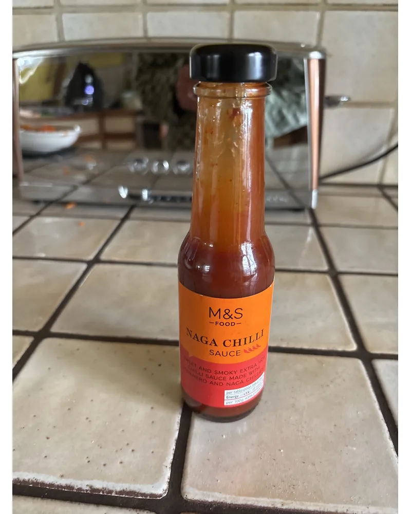 Photo of extra hot chilli sauce by Marks & Spencer