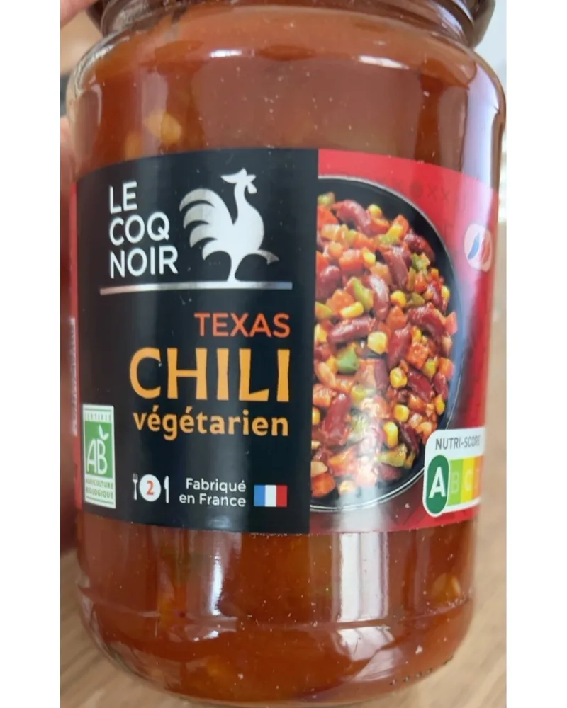Photo of Texas chili végétarien by Le Coq Noir