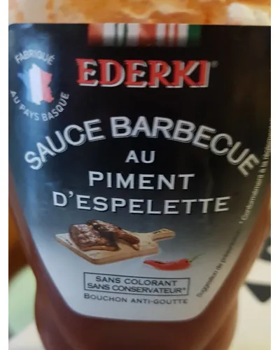 Photo of Sauce barbecue au piment d'espelette by Ederki