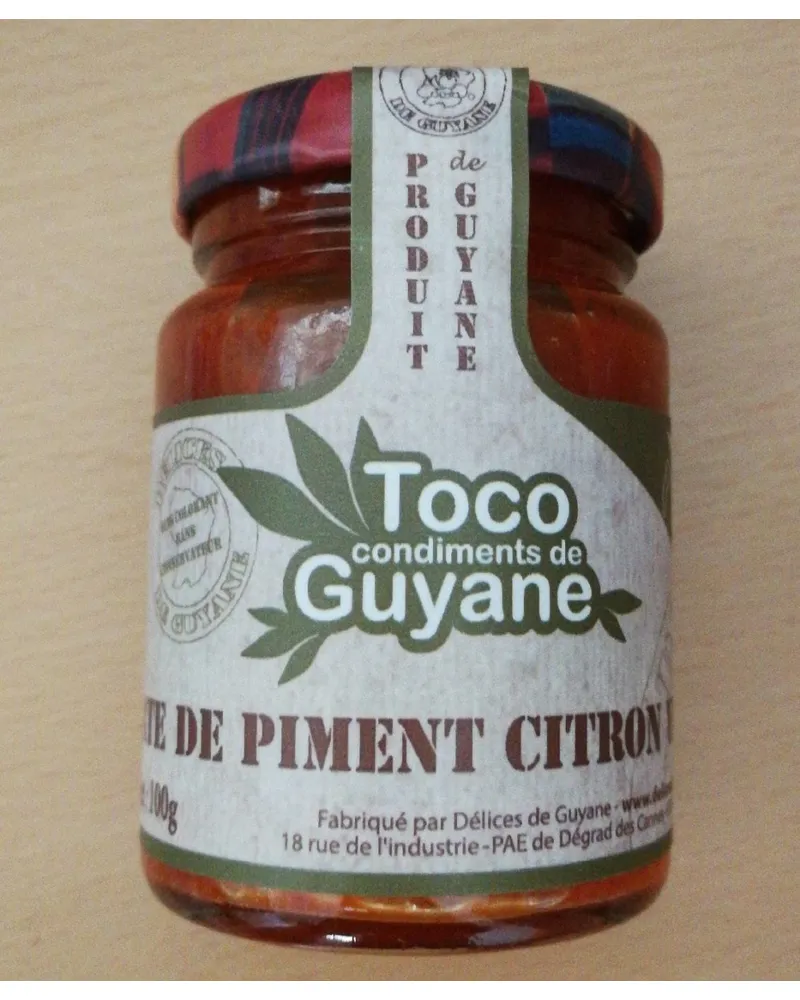 Photo of Pâte de piment citron vert by Délices de Guyane