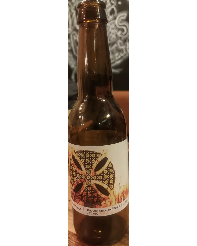 Photo of Imperial Stout Hot Chili Sauce BA / Bourbon 24 Mois by Popihn