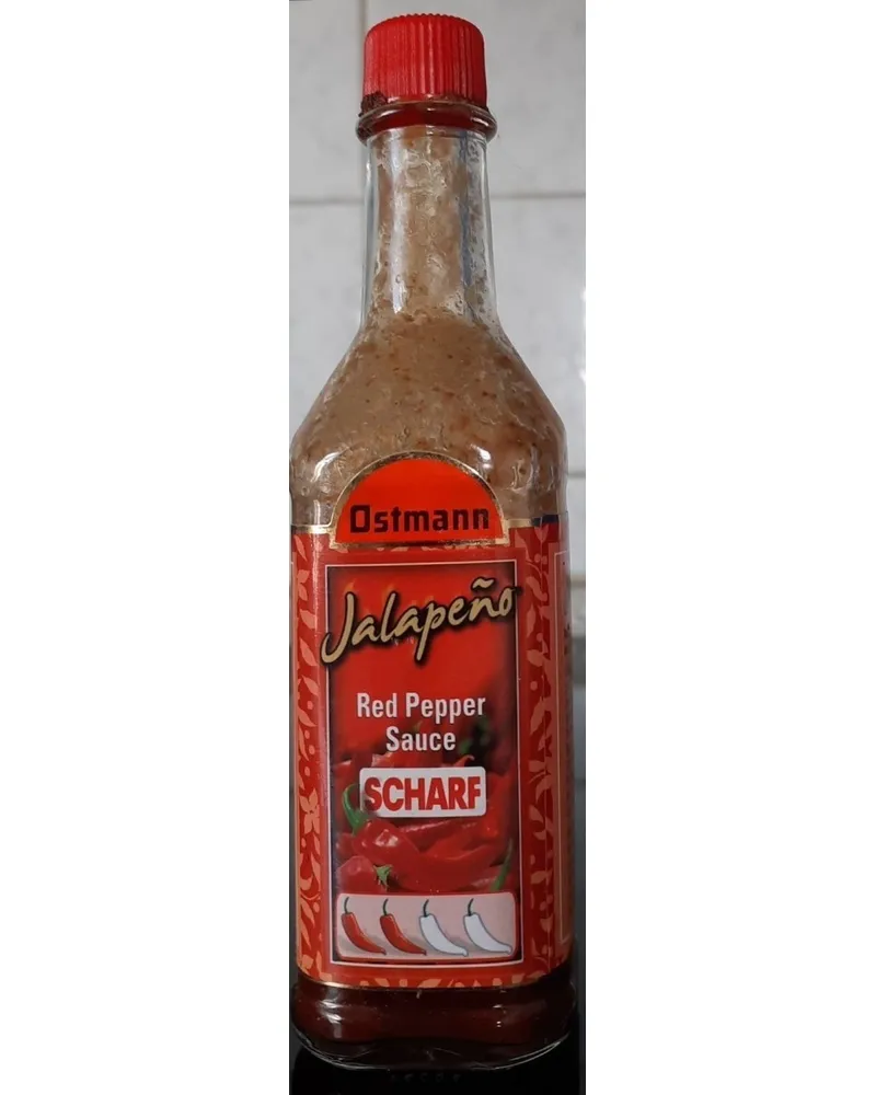 Photo of Jalapeño Red Pepper Sauce Scharf by Ostmann