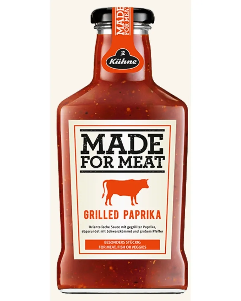 Photo of Made for Meat Grilled Paprika. 1.99€ 1kg 5.31€ by Kühne