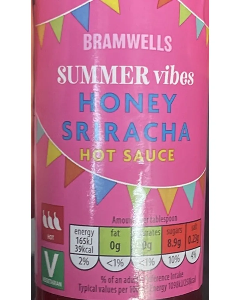 Photo of Honey Sriracha Hot Sauce by Bramwells