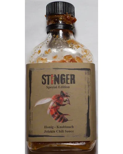 Photo of Stinger Special Edition Honig-Knoblauch Jolokia Chili Sauce by Suicide Sauces