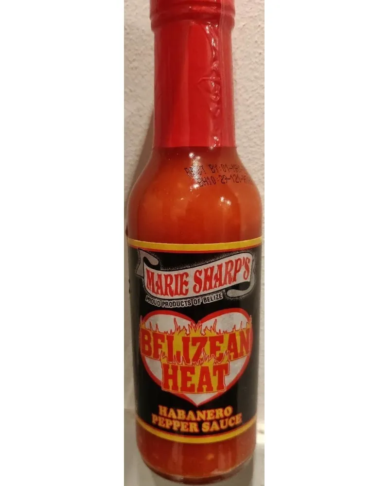 Photo of Belizean heat by Marie Sharp's