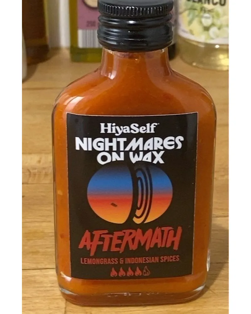 Photo of Nightmares on Wax x Hiyaself Aftermath Hot Sauce by Crazy Bastard Sauce