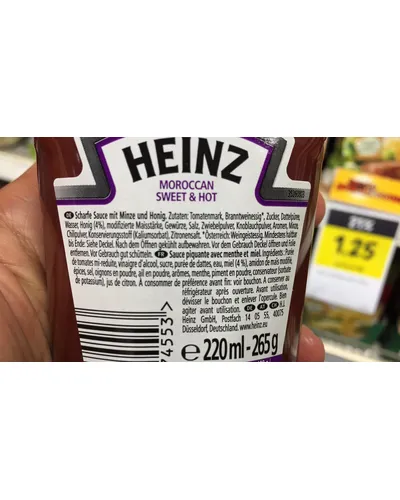 Photo of Moroccan Sauce Piquante avec Menthe et Miel by Heinz
