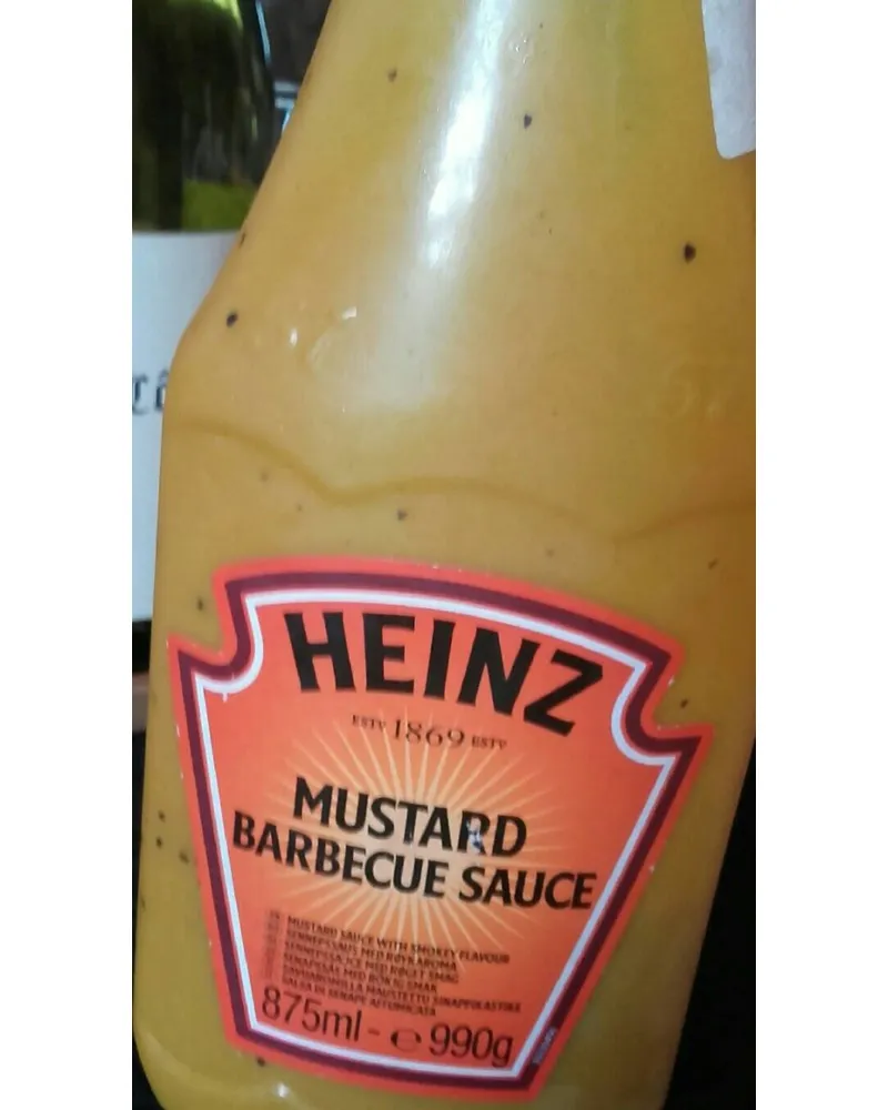 Photo of Mustard barbecue sauce by Heinz