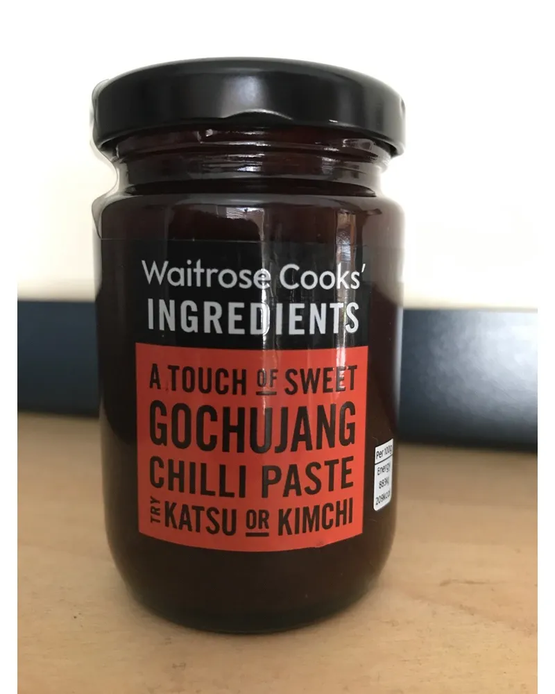 Photo of Ingredients Gochujang Chilli Paste by Waitrose