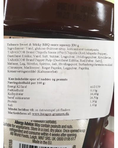 Photo of Sweet Sticky Barbecue Sauce by Tabasco