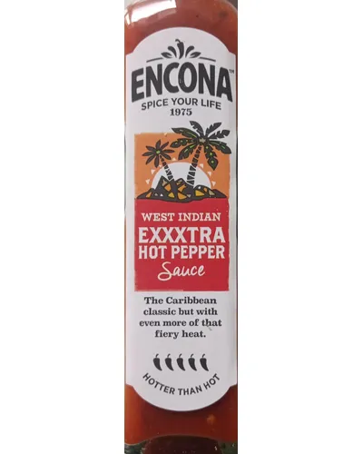 Photo of Exxxxtra hot pepper sauce by Encona