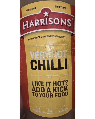 Photo of Very Hot Chilli Sauce by Harrisons