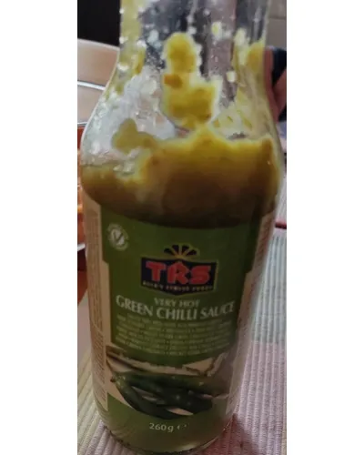 Photo of Very hot green chili sauce by Trs