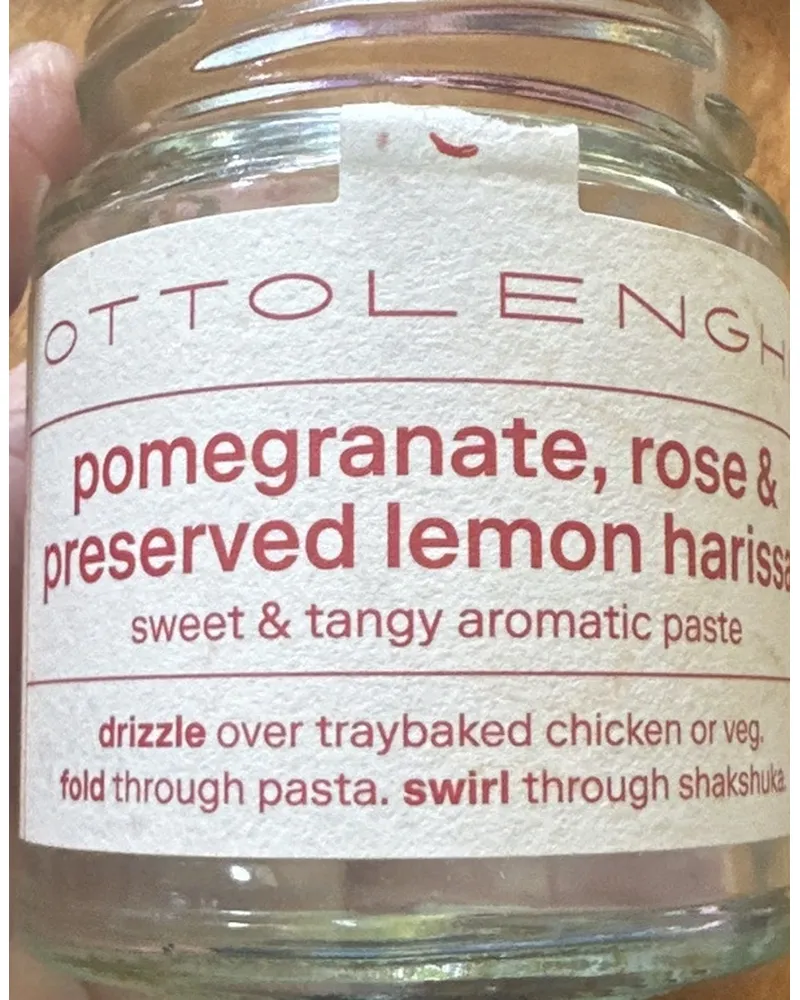 Photo of Pomegranate, Rose And Preserved Lemon Harissa by Ottolenghi
