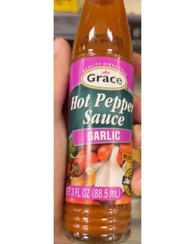 Photo of hot pepper sauce garlic by Grace