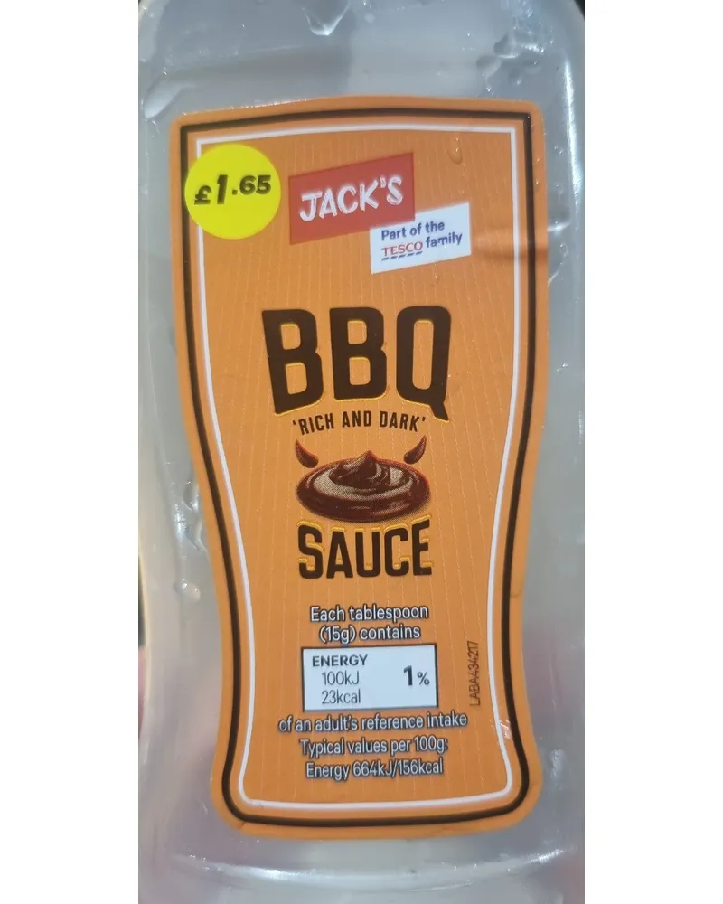 Photo of BBQ Sauce by Jack's Tesco