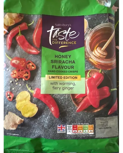 Photo of Faste Difference Honey Sriracha Flavou by Sainsbury's