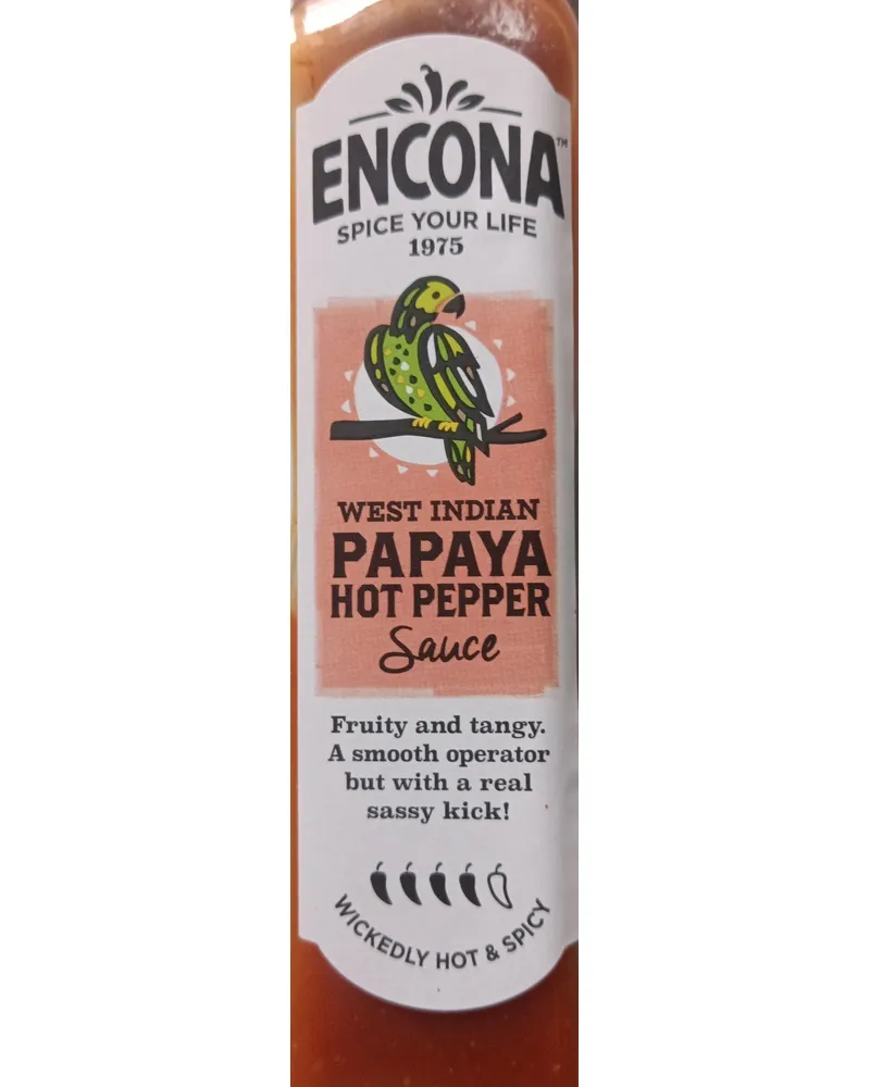 Photo of West Indian Smooth Papaya Hot Pepper Sauce imp by Encona