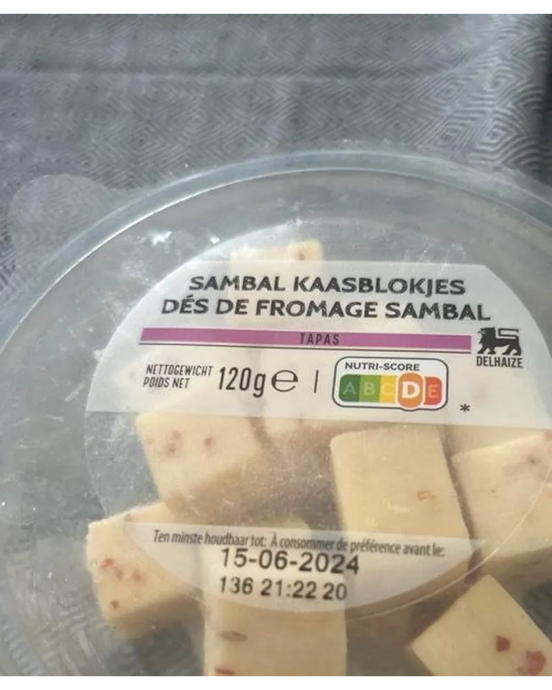 Photo of Sambal kaasblokjes by Delhaize