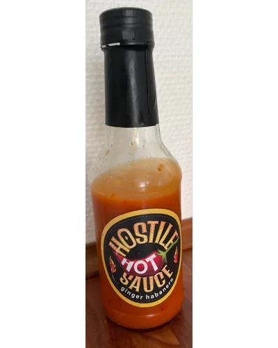 Photo of Ginger Habanero hot sauce by Hostile Hot Sauce